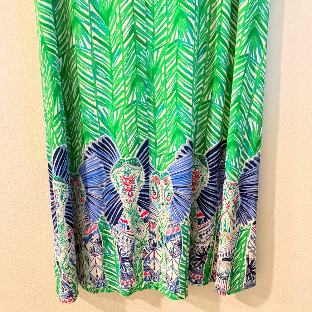 Lilly Pulitzer Ruari Skirt Green Costa Verde size L - Picture 10 of 12
